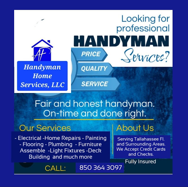 A&P Handyman Home Services LLC, Tallahassee Fl